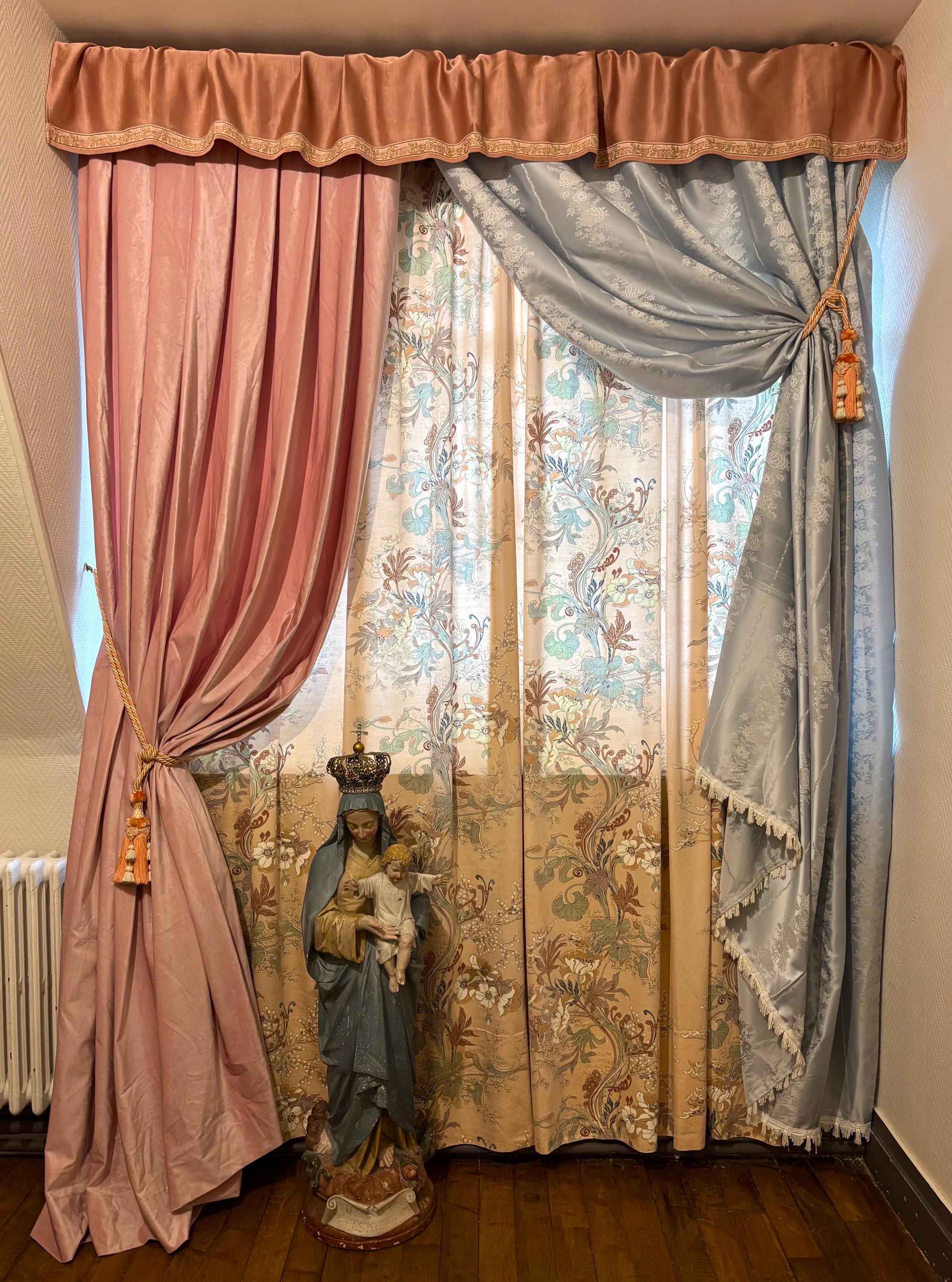 Panneau hometrends en jacquard damassé