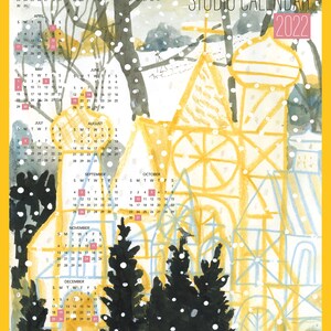 Póster del calendario Rob Dunlavey 2022