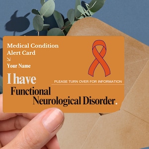 Carte d'alerte médicale FND : identification des troubles neurologiques fonctionnels