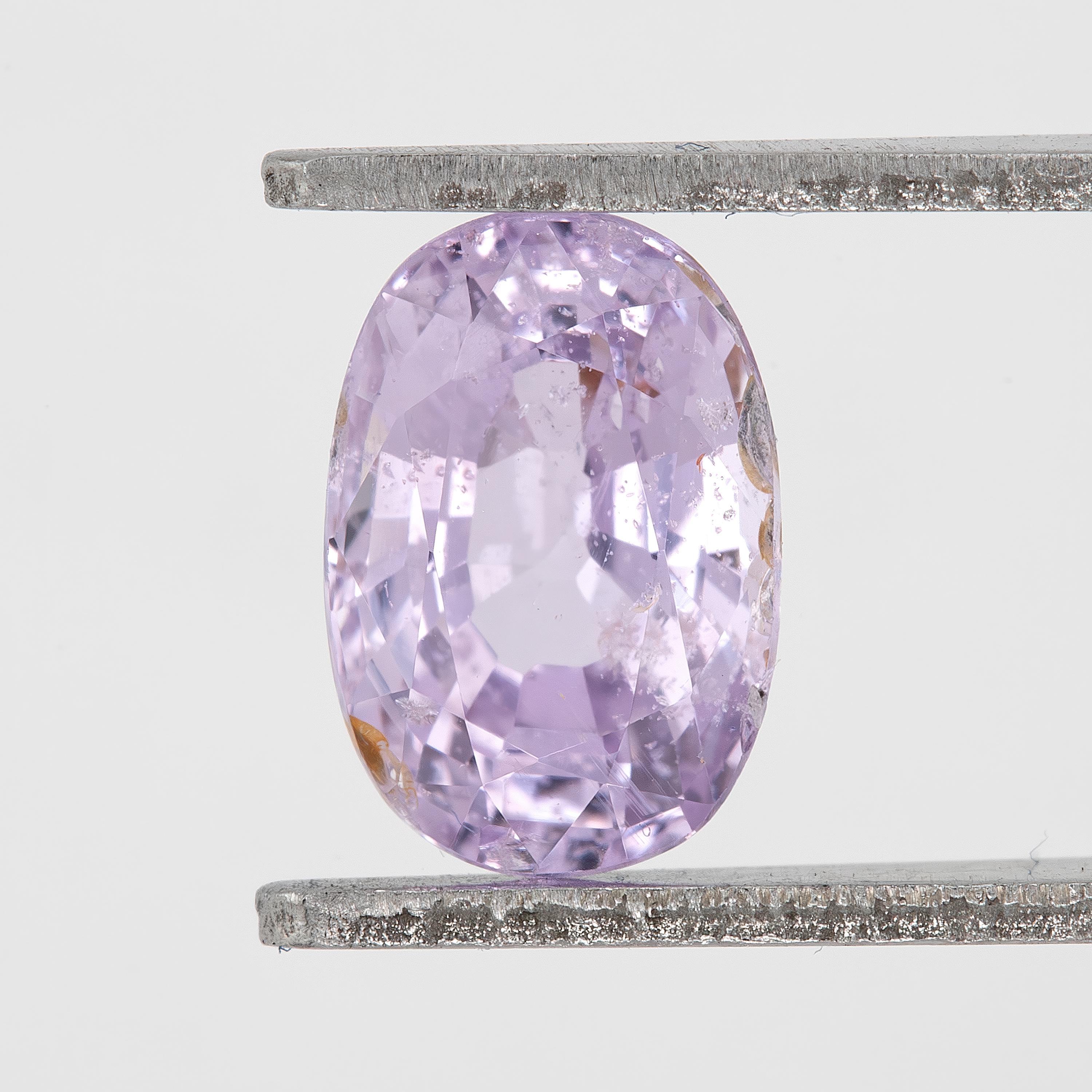 1.51 Ct Purple Sapphire Oval Cut | Natural Heated African Sapphire | Loose Gemstone for Ring or Fine Custom Jewelry