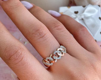 Infinity Sign Ring for Women, Infinity Knot Ring, Silver Infinity Ring, Figure Eight, Infinity Symbol, Stackable  Ring