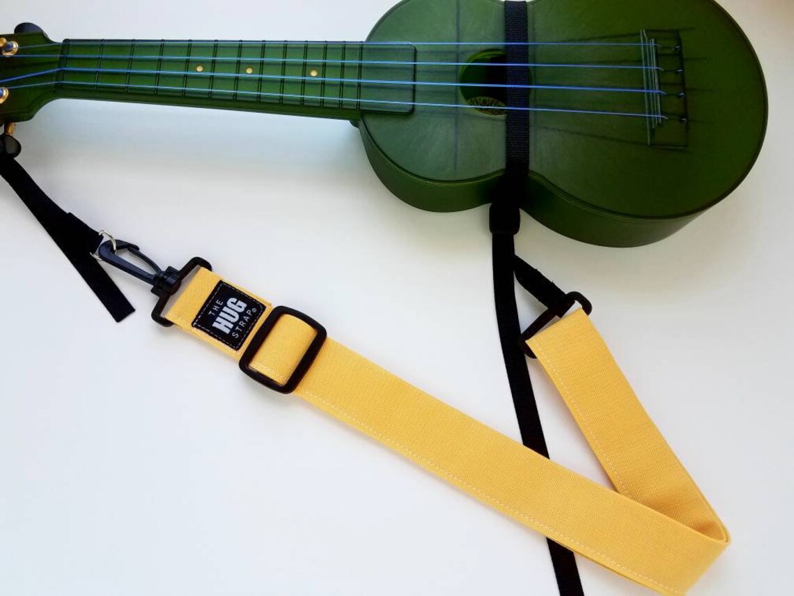 Ukulele Strap the Hug Strap With Nylon Cinch Uke Strap No Etsy