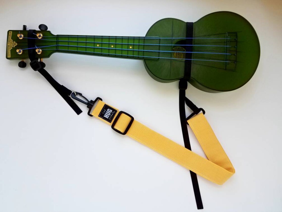 Ukulele Strap the Hug Strap With Nylon Cinch Uke Strap No Etsy
