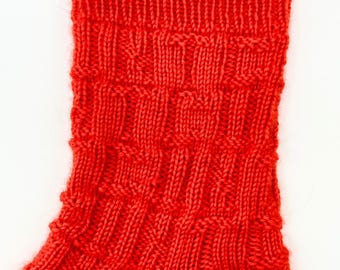 Patrón de tejido de calcetines CUNexTuesday - Contenido para adultos (Patrón PDF)