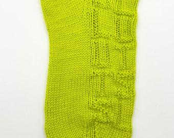 Patrón de tejido de calcetines Subtle SLUT - Contenido para adultos (Patrón PDF)