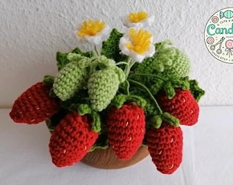 Crochet Strawberry Plant Amigurumi Pattern Pdf Guide