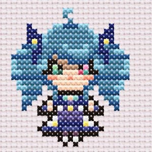 LOL Hallowed Seamstress Inspired Cross Stitch Pattern