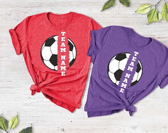 Personalized Soccer Team Shirt: Custom Name T-Shirt