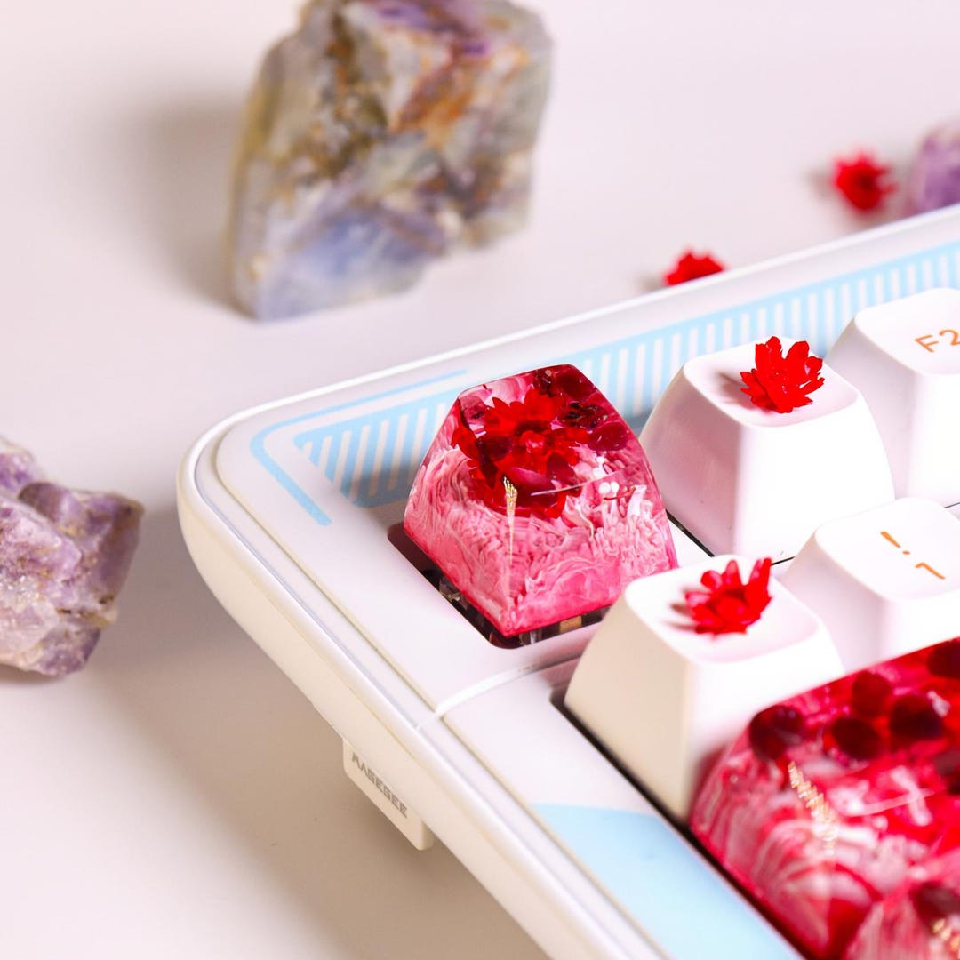 Artisan ESC Keycap, SA Profile Crystal Keycap, Resin Keycap With ...