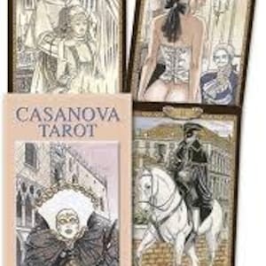 Tarot Casanova | Descarga digital | Baraja imprimible | Descarga instantánea