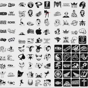 5,000 Automotive Sticker Vector Designs | Car Decals Bundle | CDR & PDF ...