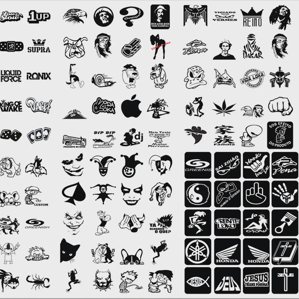 5,000 Automotive Sticker Vector Designs | Car Decals Bundle | CDR & PDF ...