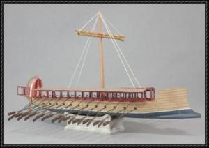 Roman Warship 船の模型 Roman Warship 船の模型