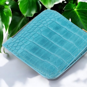 Personalized Leather Wallet For Women, Handmade Wallet, Custom Gift For Her, Mini Leather Accessory, Womens Leather Purse