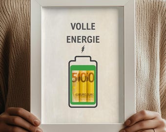 Geldgeschenk PDF DIN A4 zum Ausdrucken: Geburtstagsgeschenk 40 50 60 70 80 Jahre, Digitaler Download