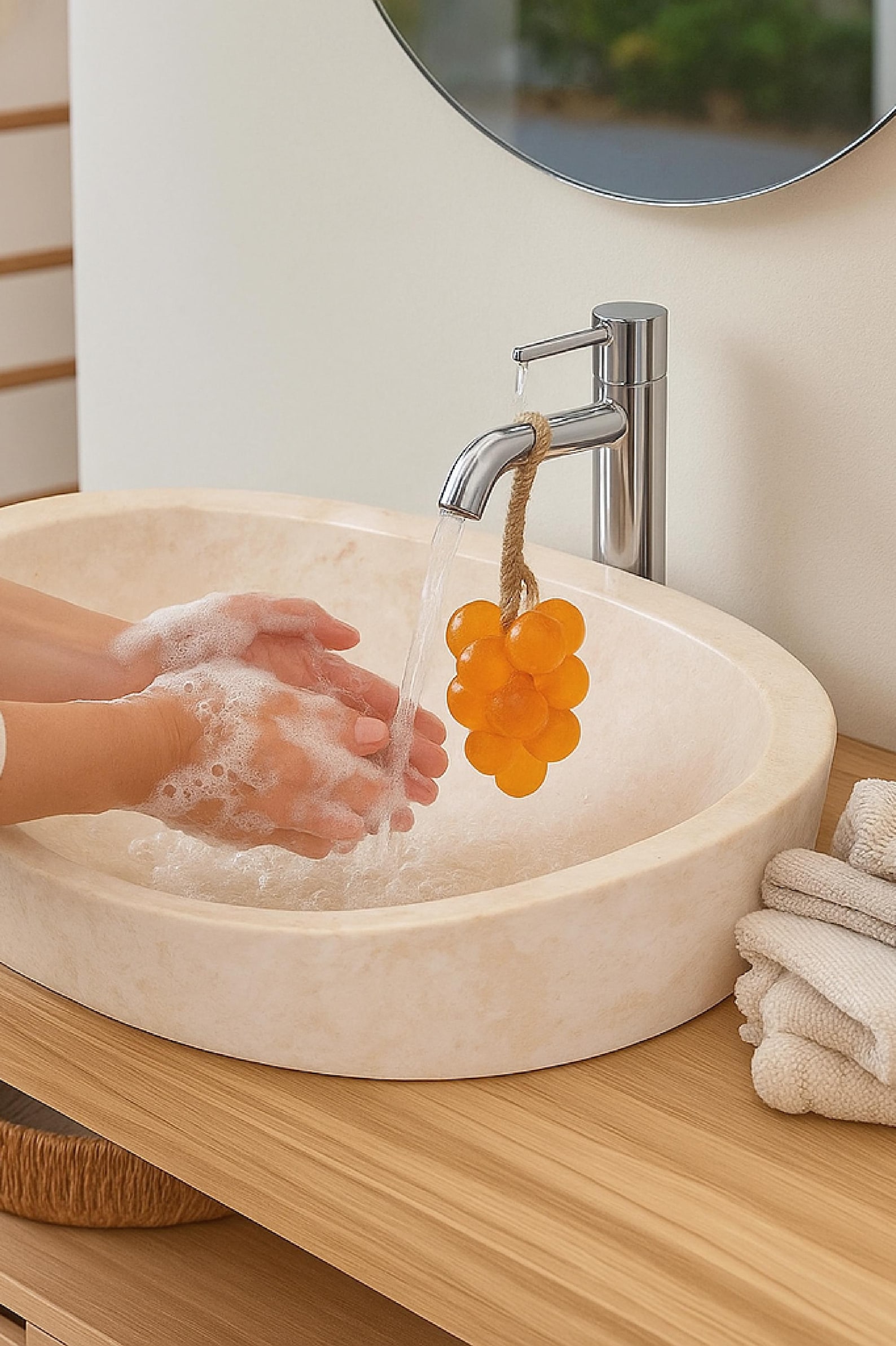 Handmade Grape Soap Cluster: Hanging Decorative Spa Gift - Etsy