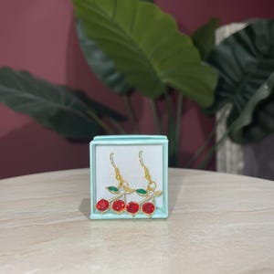 Druppeloorbellen kersen