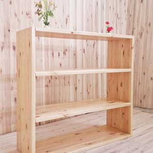 Natural Wood Bookcases