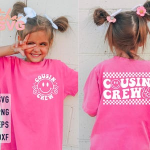 Cousin Crew Svg, Cool Cousins Club Png, Cousin Shirt Svg, Family Reunion Svg, Cool Cousin Crew Svg, Family Matching Cousin Shirts
