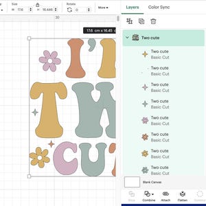 Två söta födelsedags-SVG, Groovy småbarnsflicka 2-årsdag (digital nedladdning) bild 6