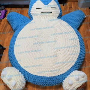 Lebensgroßes schlafendes Monster - Digitale Häkelanleitung