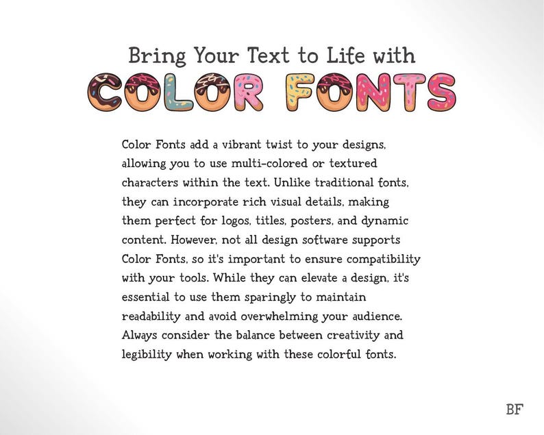DONUTS DIZZY - Candy Font Colorful Script Party Letters Frosted ...