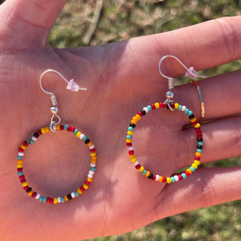 Colorful Earrings - Etsy