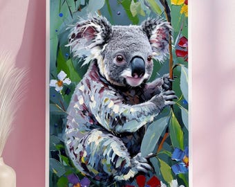Koala Wall Art/Poster