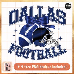 Western Coquette Bow PNG, Cowboy Football Game Day Clipart, Touchdown Coquette, American Football Bow PNG, Trendy Cowboy Aesthetic, Game Day