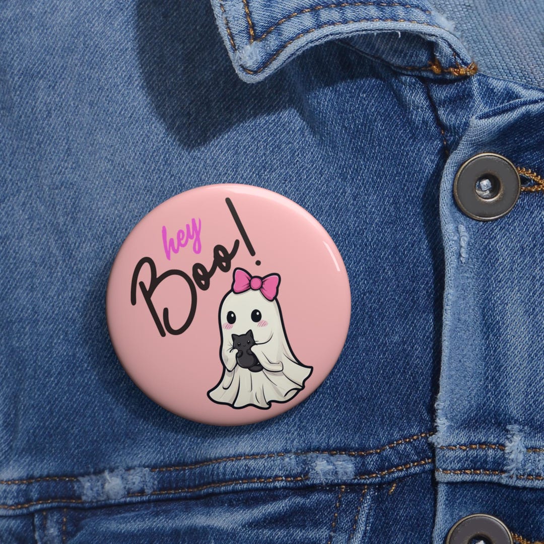 Hey Boo Pin Pastel