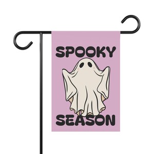 Summerween Ghost Garden Banner: Pastel Halloween Outdoor Decor image 10