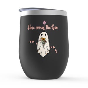 Vasos de vino para despedida de soltera de Halloween: regalos personalizados para la fiesta nupcial
