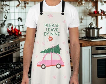 Snarky kerstschort, grappig gastheercadeau, keukendecoratie voor de feestdagen
