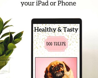 Recetario de golosinas caseras para perros: 8 recetas saludables (descarga inmediata)