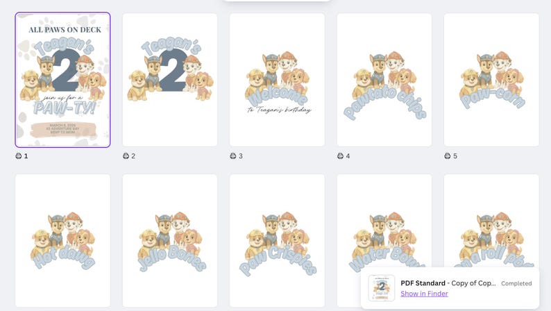 Paw Patrol 2nd Birthday Party Supplies & Vehicles - View #7