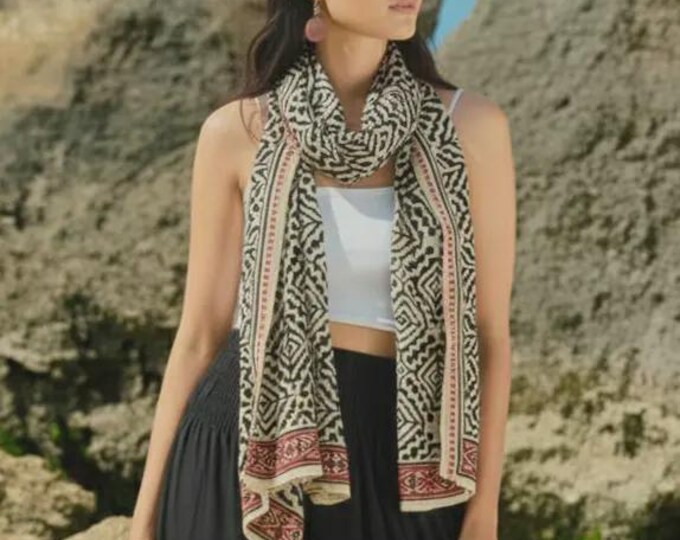 Printed cotton scarf/sarong mixed (1)