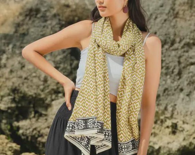 Printed cotton scarf/sarong mixed (3)