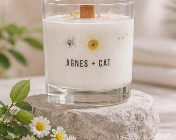 Agnes + Cat Botanical Soy Wax Candle - Windermere Fair Trade