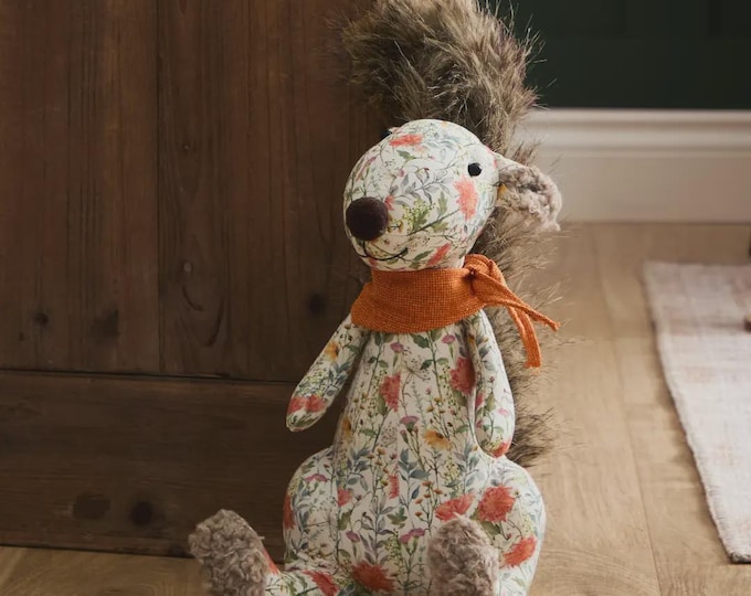 Squizmo Squirrel Door Stop Multicolour