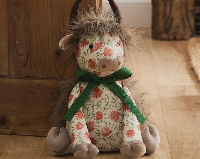 Hugo Highland Cow Doorstop Multicolour