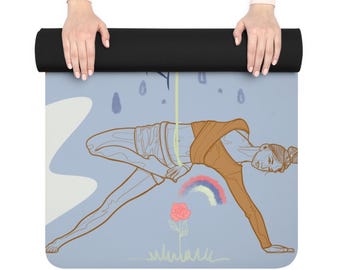 Eco-friendly yoga mat - I choose who to become