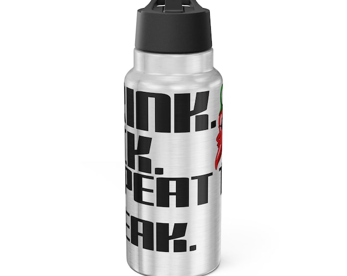 950ml thermal water bottle. Drink.lik.repeat the freak