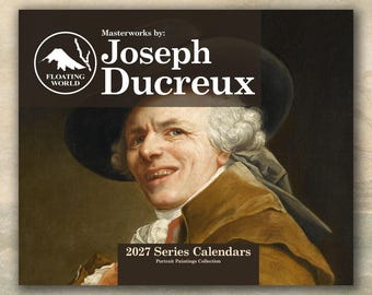 Joseph Ducreux 2027 Wall Calendar, (11"x8.5" & 14"x11.5")