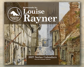 Louise Rayner 2027 Wall Calendar, Victorian Watercolor Paintings, (11"x8.5" & 14"x11.5")