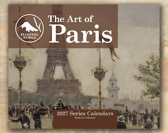 The Art of Paris 2027 Wall Calendar, Impressionist Paintings (11"x8.5" & 14"x11.5")
