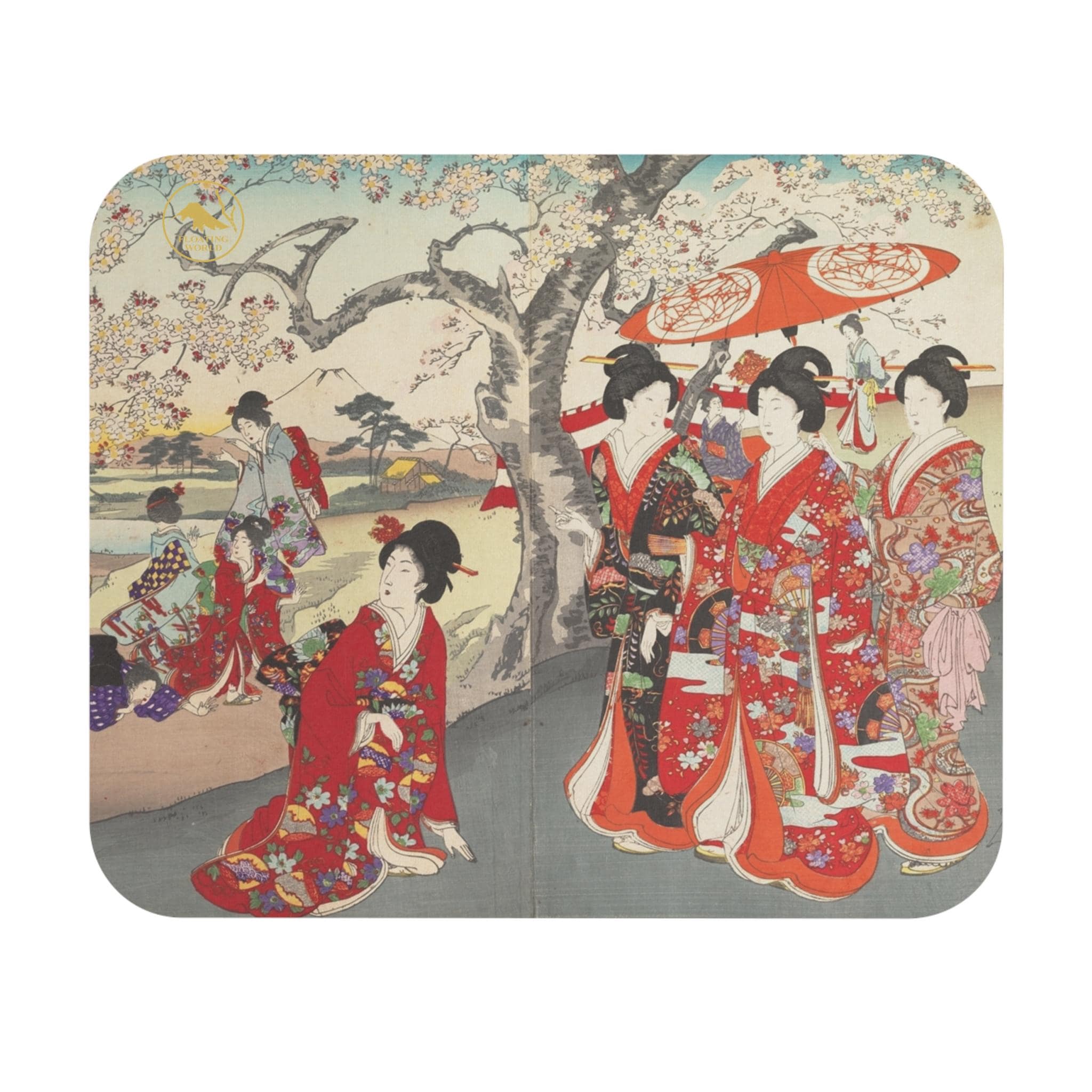 暮れる里　版画 34/50 川瀬巴水「東京十二題 木場の夕暮れ」大正9年作（1920）秋