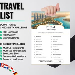 Guia de Viagem para Dubai | Lista de Verificação para Dubai | Experiências e Planejador dos Sonhos