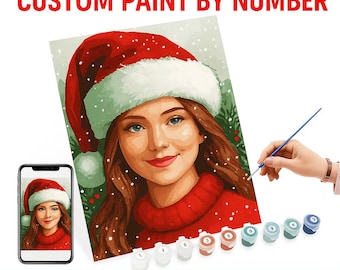 Custom Paint by Numbers-kit: maak van je foto een gepersonaliseerd doe-het-zelf acrylschilderij
