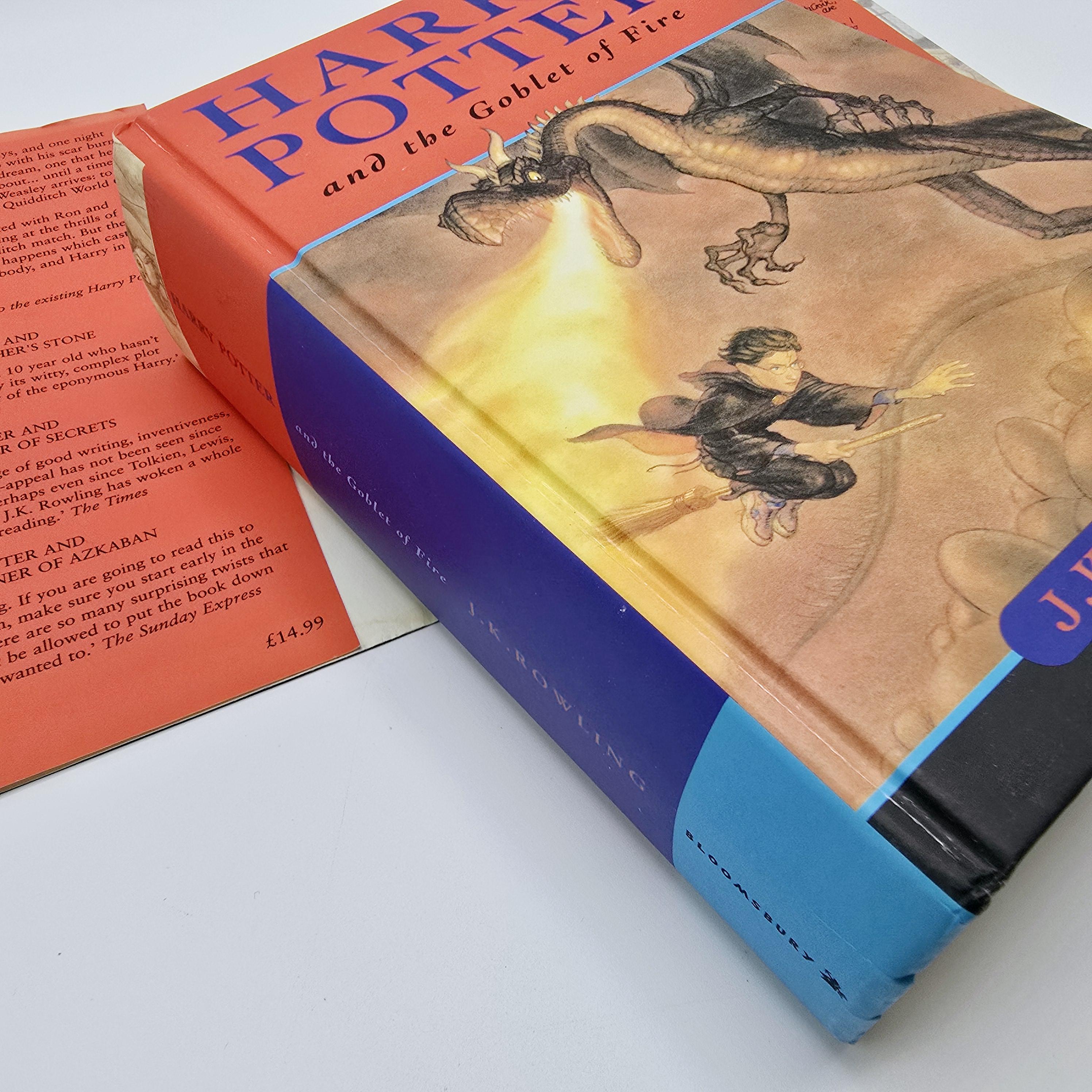 Harry Potter and the Goblet of Fire: First Edition, 1st Printing