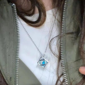 Anime Hatsune Miku Inspired Chain Necklace, Kawaii Anime Jewelry, Anime Pendant - Gift for Anime Lover